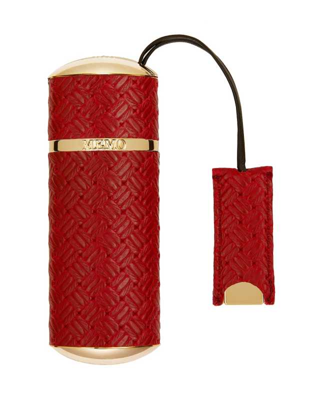 Red Knitted Refillable Travel Spray